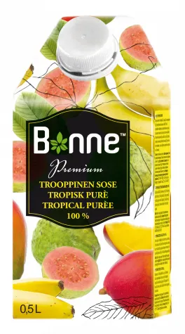 Фотография продукта 100% Фруктовые и ягодные пюре Bonne