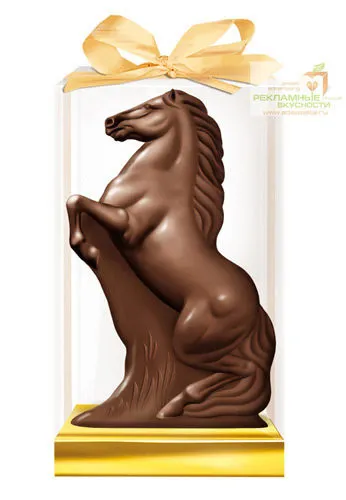 Фотография продукта Шоколадная фигурка - лошадь