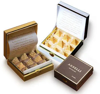 Фотография продукта Vip-презенты — золотые конфеты с лого