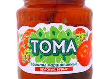 томаты маринованные и  в томатном соке