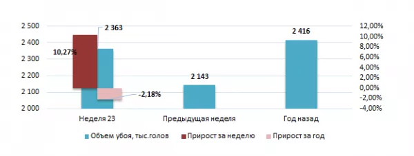 США: Обзор рынка свиней за 23 неделю от 9 июня 2025 года
