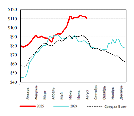 США: Обзор рынка свиней за 34 неделю от 25 августа 2025 года