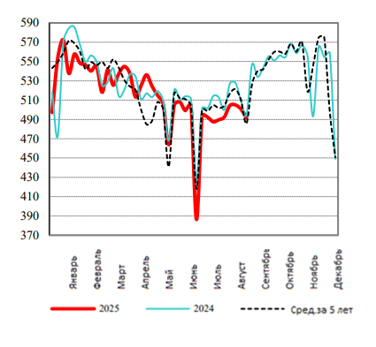США: Обзор рынка свиней за 38 неделю от 22 сентября 2025 года