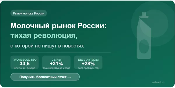 Молочный рынок России: тихая революция, о которой не пишут в новостях