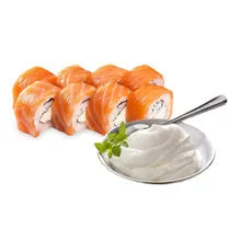 Фотография продукта Крем сырный Милетто 178 руб /кг