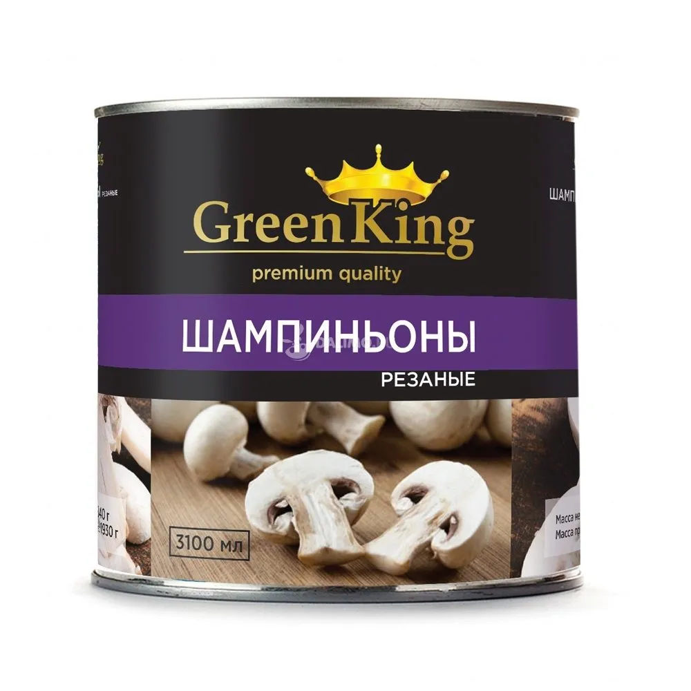 Фотография продукта  Шампиньоны резаные в ж/б для HoReCa