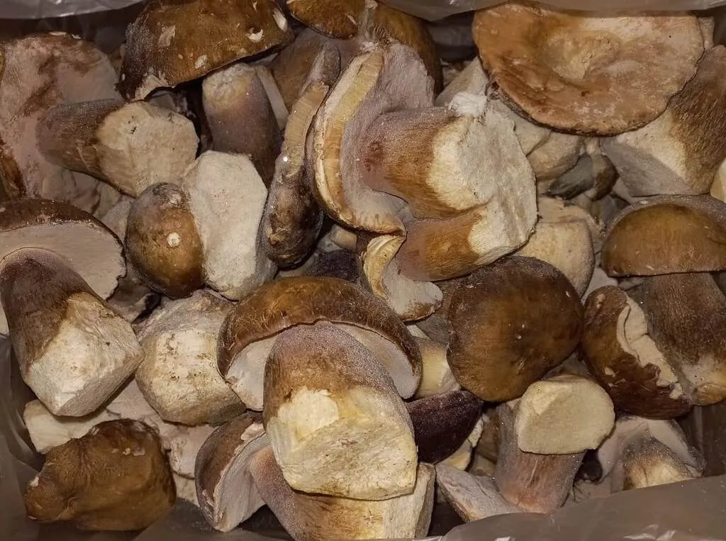 Фотография продукта Белые грибы (целые) замороженные