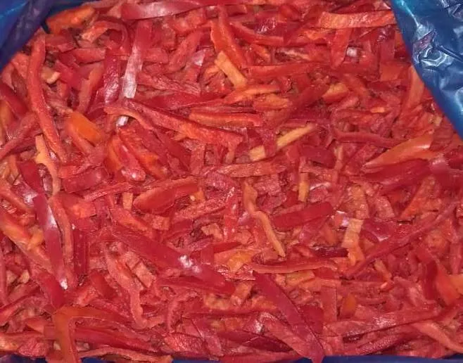 Фотография продукта Перец красный замороженный (полоска)  