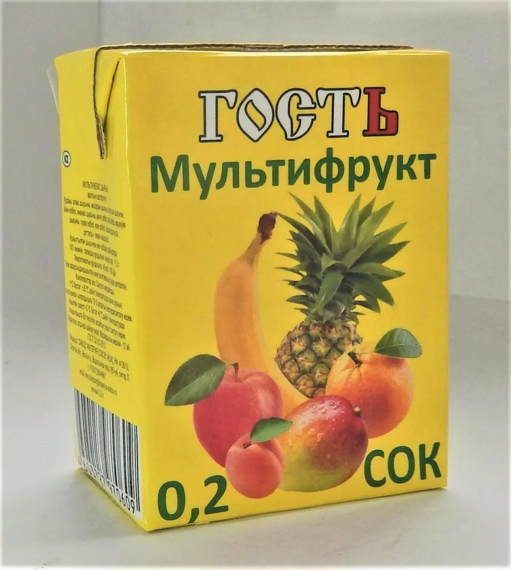 Фотография продукта Соки тм "гость" по ГОСТ от производителя