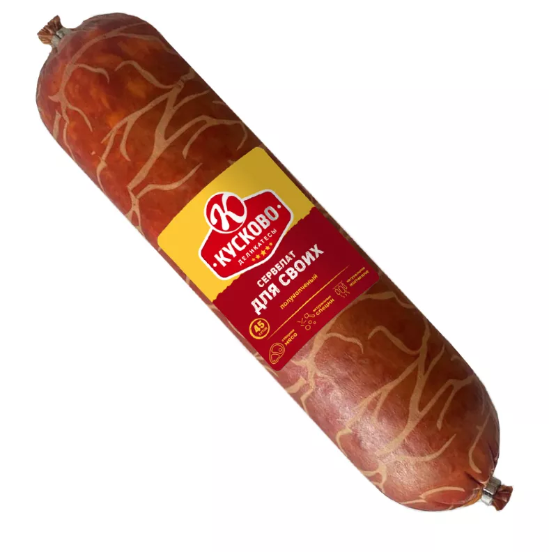 фотография продукта Сервелат "для своих" полукопченый