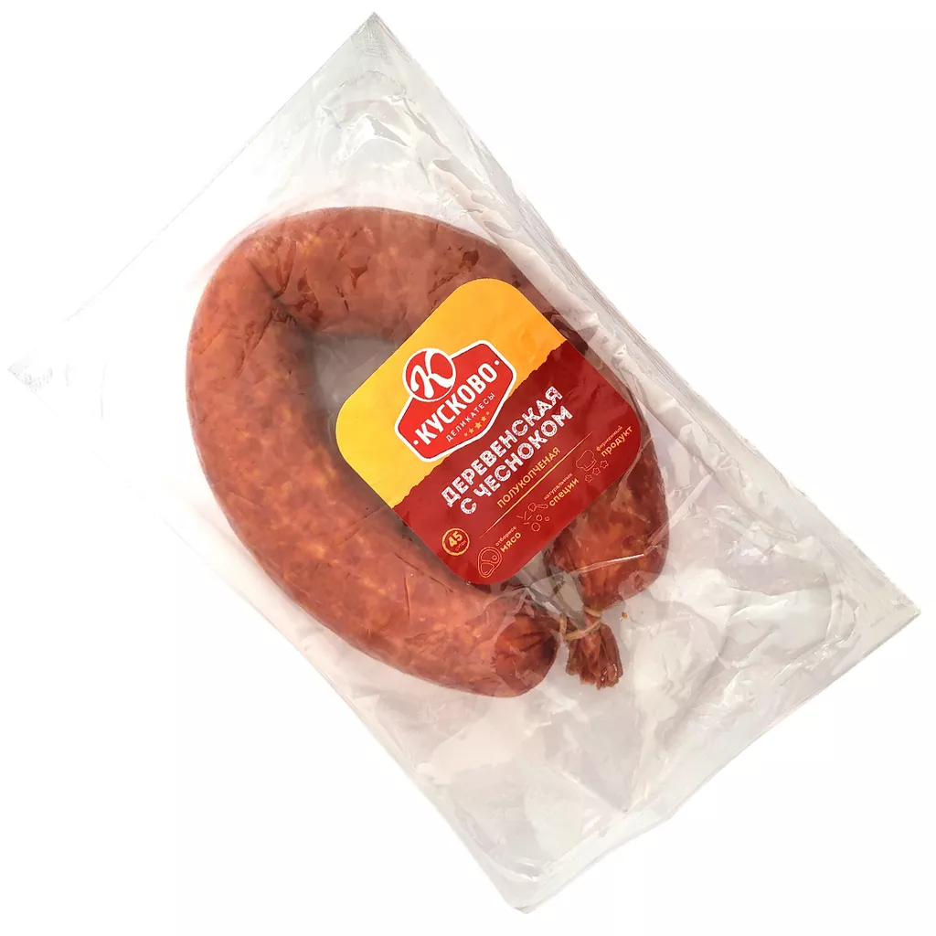 фотография продукта Деревенская с чесноком полукоп