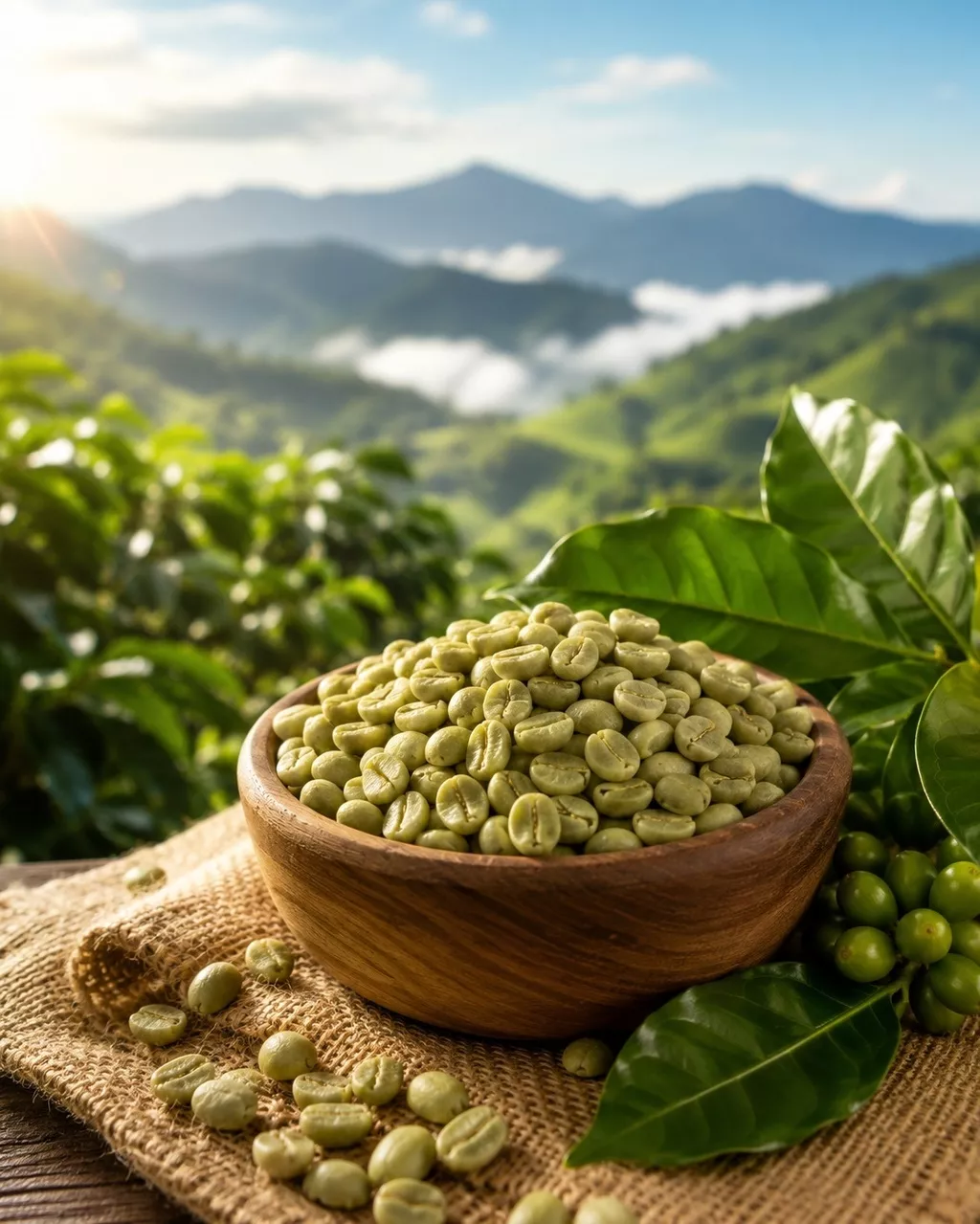 фотография продукта Зелёный кофе arabica из вьетнама 